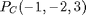$P_{C} (-1, -2, 3)$